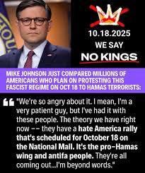 Speaker Johnson slams No Kings Day.